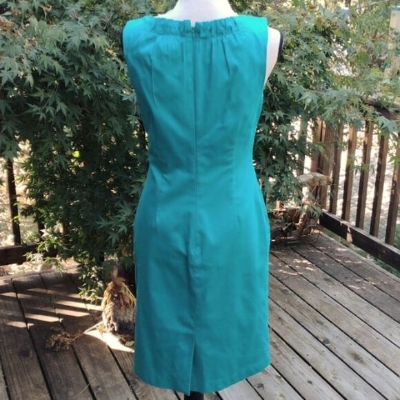 Calvin Klein Cotton Sheath Dress - Picture 5 of 10